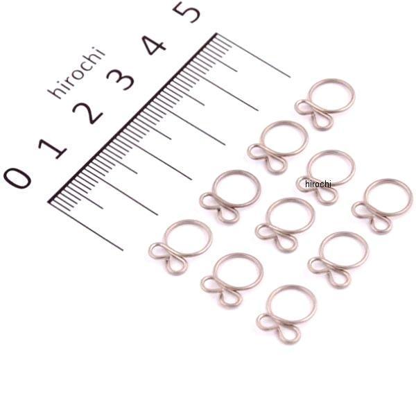 91422 デイトナ ホースクリップ φ8mm 10個セット 汎用