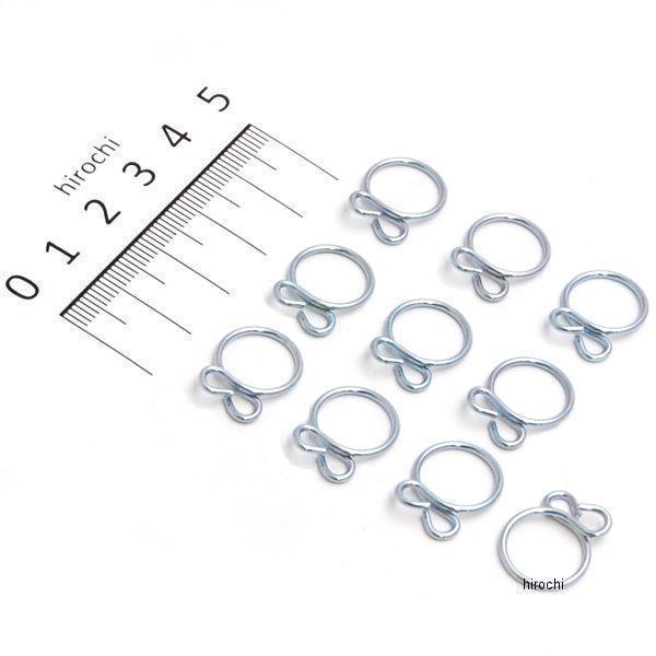 91425 デイトナ ホースクリップ φ13mm 10個セット 汎用