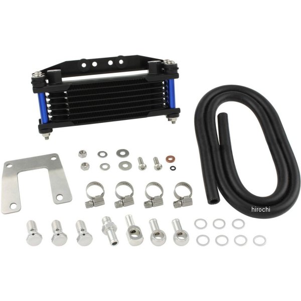 915247-61 シフトアップ オイルクーラーKIT ヘッドボトムマウント 取り出し無し モンキー、ゴリラ ブルーパイプ