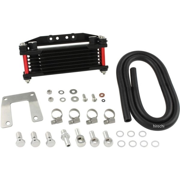 915247-62 シフトアップ オイルクーラーKIT ヘッドボトムマウント 取り出し無し モンキー、ゴリラ レッドパイプ