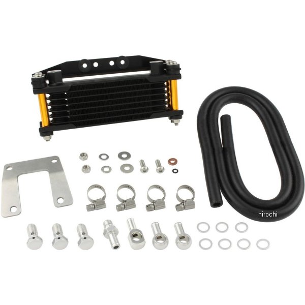 915247-64 シフトアップ オイルクーラーKIT ヘッドボトムマウント 取り出し無し モンキー、ゴリラ ゴールドパイプ