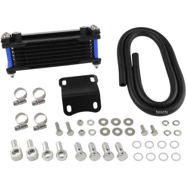 915248-61 シフトアップ オイルクーラーKIT ヘッドライトボトムマウント 取り出し無し モンキー、ゴリラ ブルーパイプ