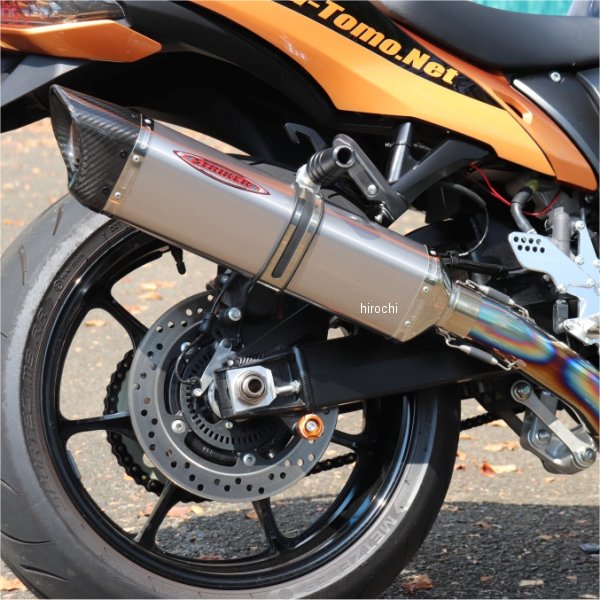 91593IMJ ストライカー フルエキゾースト SC インターモデル OFF-TYPE B 4-2-1 STD シングル 政府認証 ハヤブサ チタンソリッド