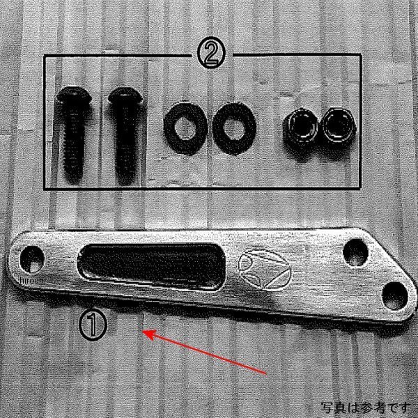 9162-KC9-10 ビート BEET Evoマフラー取り付けステー 14Ninja400