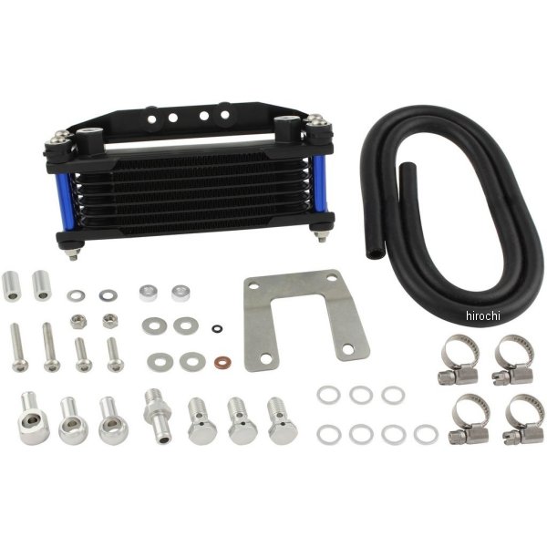 916247-61 シフトアップ オイルクーラーKIT ヘッドボトムマウント 取り出し無し スーパーカブ50/70/90、リトルカブ ブルーパイプ