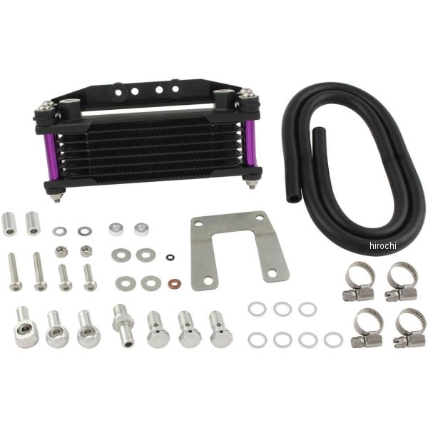 916247-65 シフトアップ オイルクーラーKIT ヘッドボトムマウント 取り出し無し スーパーカブ50/70/90、リトルカブ ブルーベリーパイプ