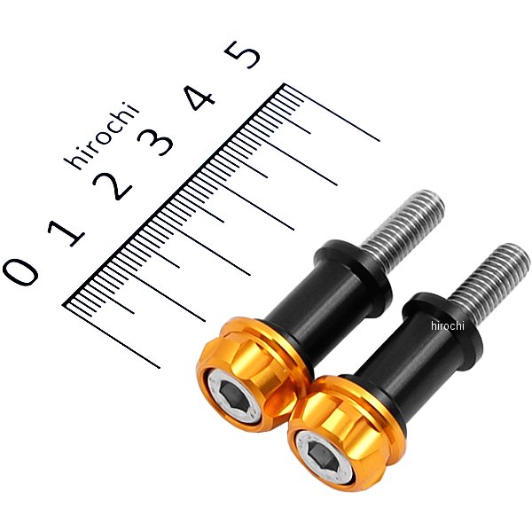 91957 デイトナ プレミアムゾーン ツーリングフック 汎用 M6 ゴールド 2個