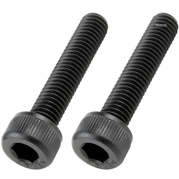 920525-K2 ポッシュ POSH ステンレスブラックキャップボルト M5X25 黒 2個入り