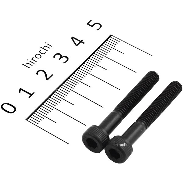 920535-K2 ポッシュ POSH ステンレスブラックキャップボルト M5X35 黒 2個入り