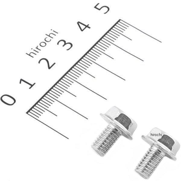 920610-S2 ポッシュ POSH フランジ六角ボルトセット 汎用 M6x10mm ステンレス 2本入り