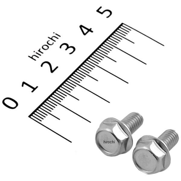 920612-S2 ポッシュ POSH フランジ六角ボルトセット 汎用 M6x12mm ステンレス 2本入り