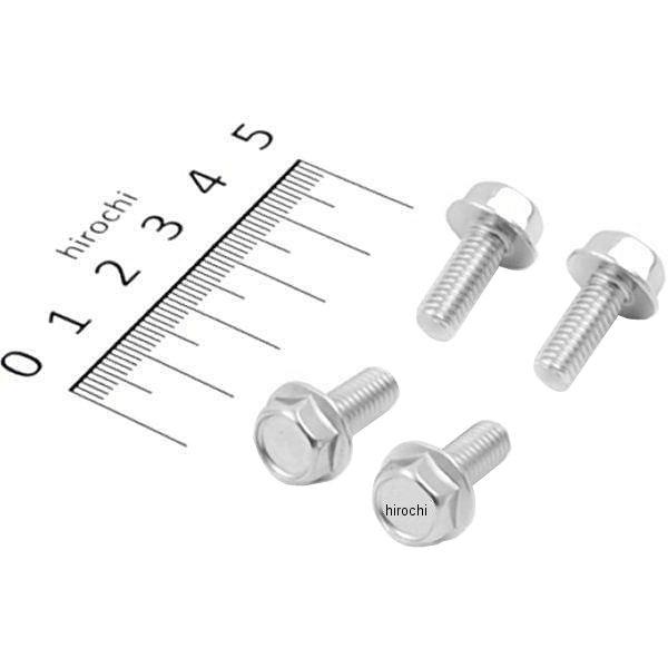 920615-S1 ポッシュ POSH フランジ六角ボルトセット 汎用 M6x15mm ステンレス 4本入り