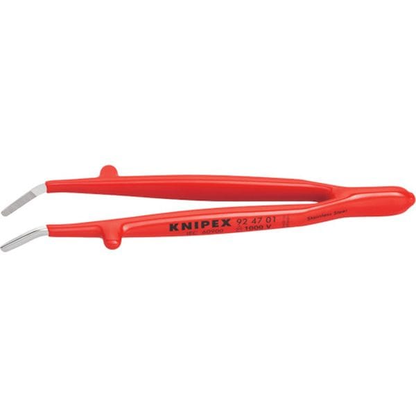 924701 337-2641 KNIPEX社 KNIPEX 絶縁汎用ピンセット 130MM