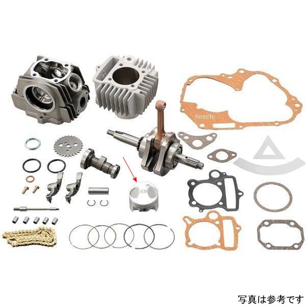 92931 デイトナ ハイパーヘッド 補修部品 ピストン単体 54mm モンキー/ゴリラ