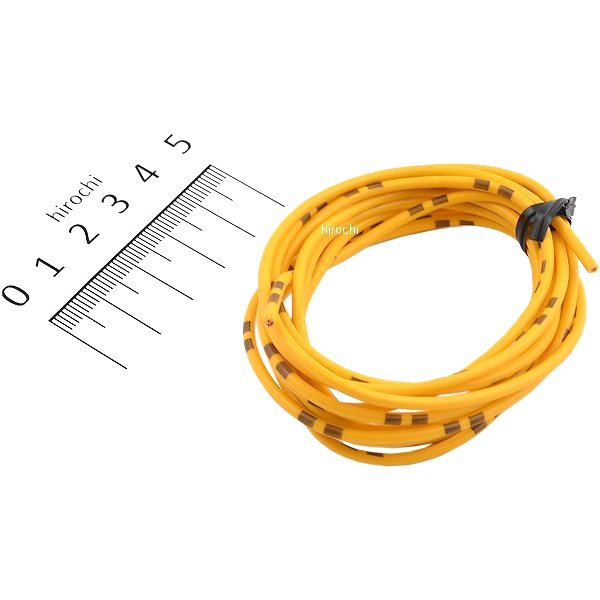 93188 デイトナ 純正色ハーネス 汎用 2m AV50.75 黄