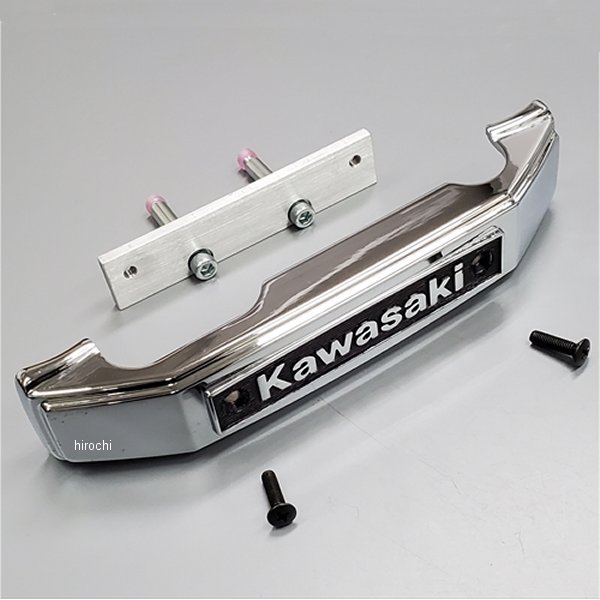 9321 ビーアールシー BRC メッキフロントエンブレム(取付ステー付き) 79年-82年 Z400FX