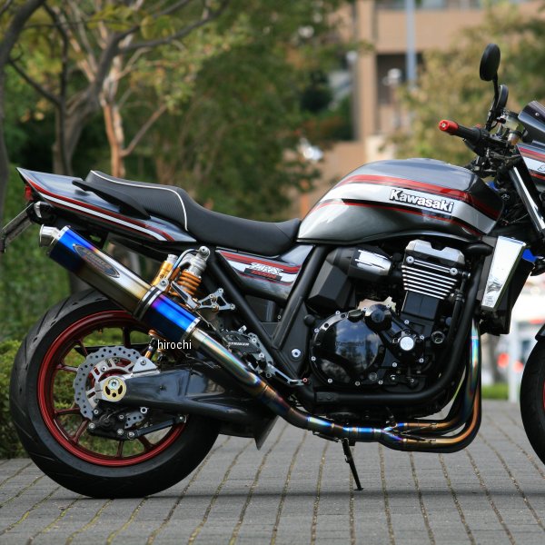 941013RTJ-H ストライカー STRIKER フルエキゾースト SC 4-2-1 STD 真円φ110/480 JMCA 09年-17年 ZRX1200 DAEG チタンヒート