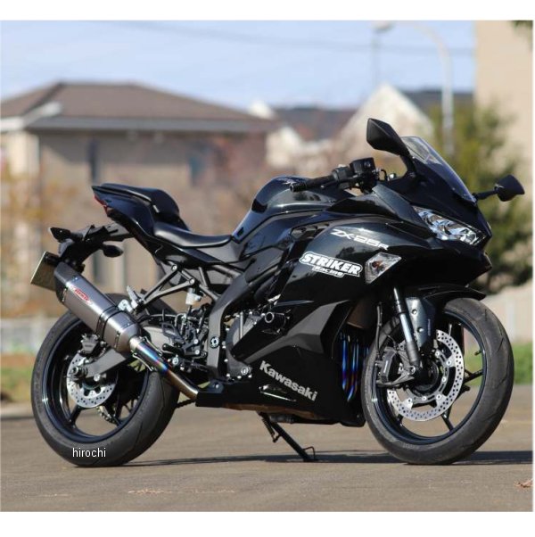 941573IMJ ストライカー STRAIKER INTER MODEL SCフルエキゾースト OFF-Type B JMCA 21年以降 Ninja ZX-25R/SE チタンソリッド