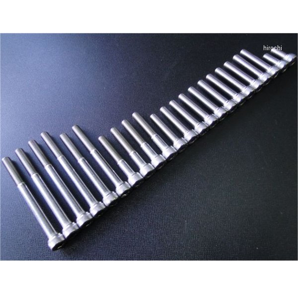 9460 ビーアールシー BRC ステンレスエンジンカバーボルト 21本 キャップボルト Z400FX、Z400GP