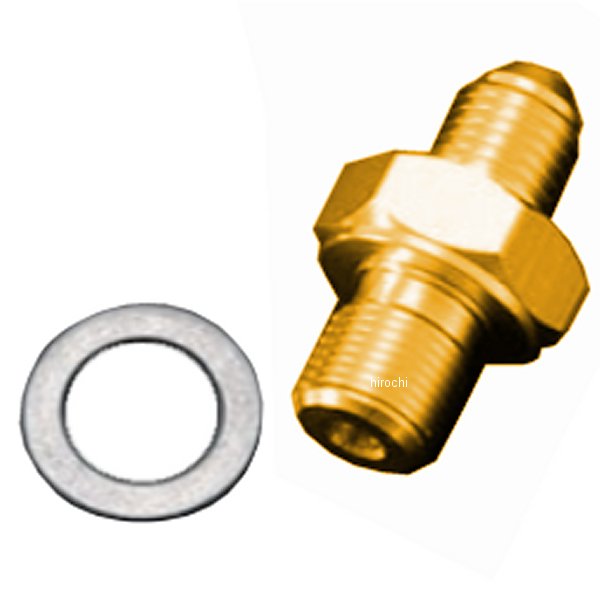 950061-04 シフトアップ SHIFTUP ホースアダプター #4 M12 P1.5 ゴールド