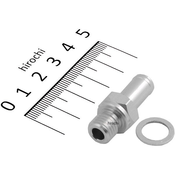 950113-03 シフトアップ キャッチタンクノズル 8.5/P-1.25 シルバー