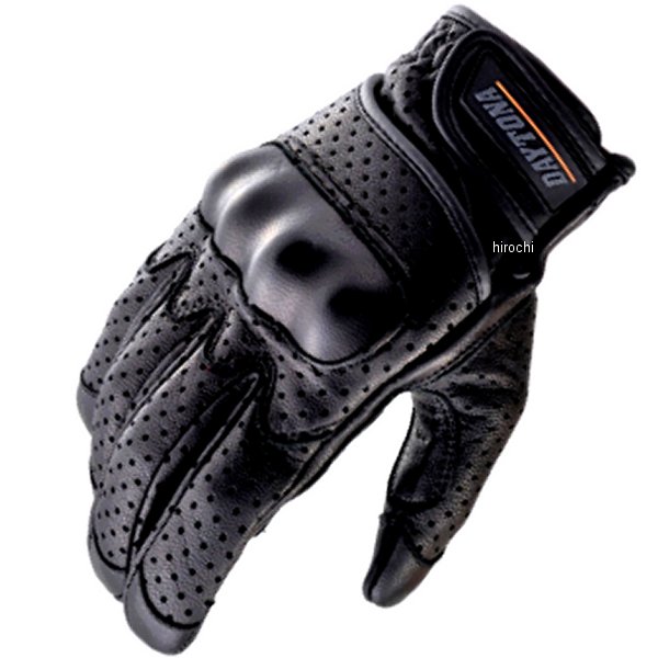 95317 HBG030 ヘンリービギンズ HenlyBegins ゴートスキンパンチングメッシュグローブ 黒 Lサイズ