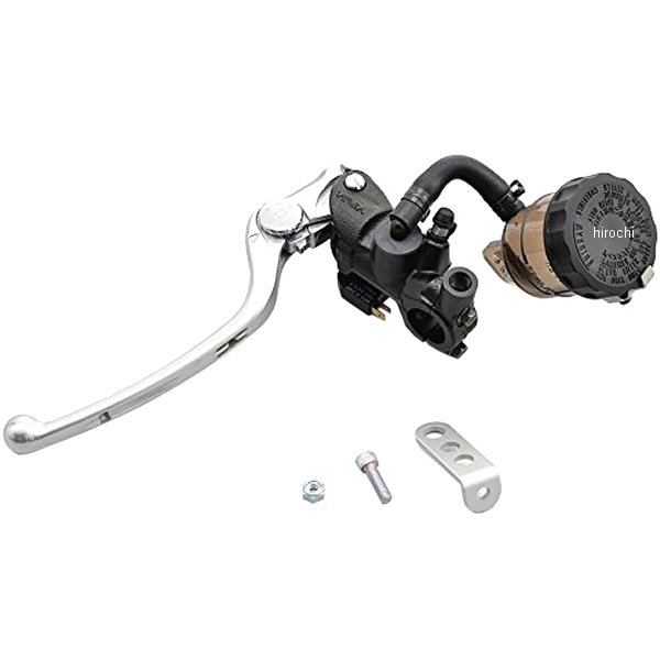 95653 デイトナ NISSINラジアル ブレーキマスターシリンダー 縦型φ19 黒/シルバー