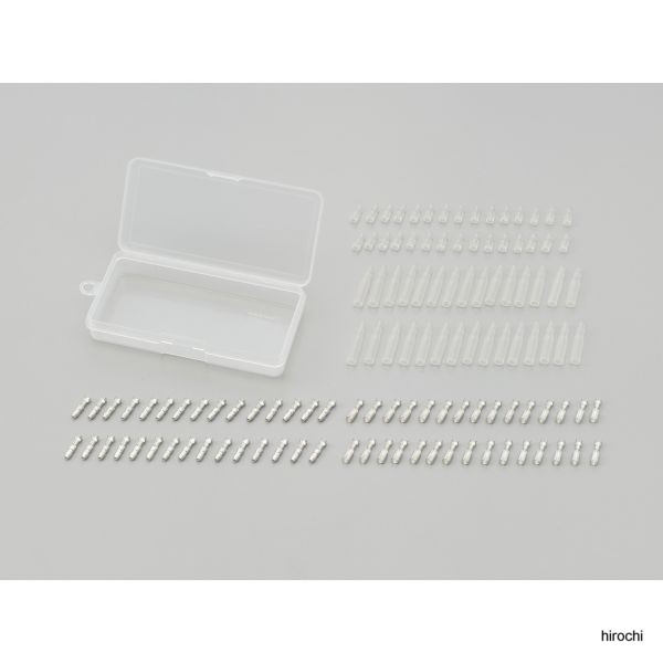 96156 デイトナ ギボシ端子オス、メス、スリーブセット CA/CB104タイプ ヤマハ用 30個入り