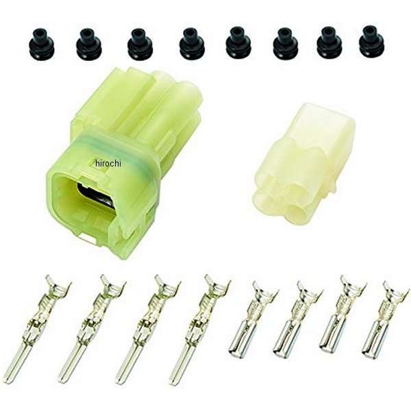 96178 デイトナ HM防水コネクターセット 4極