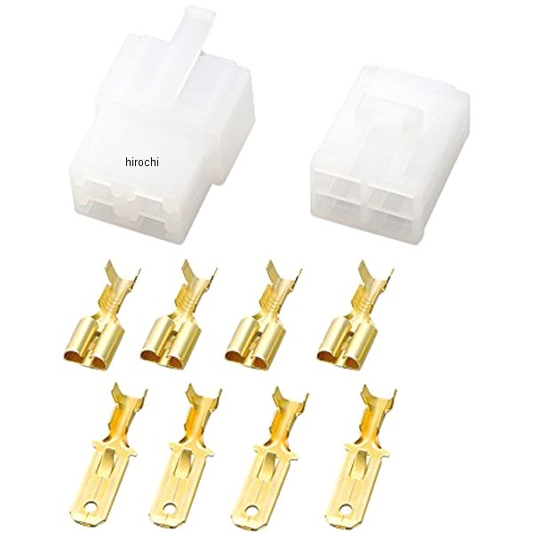 96189 デイトナ コネクターセット250型 逆ロック 4極 ホンダ車メインキー等