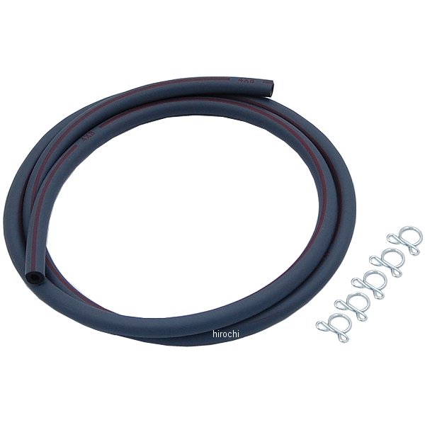 96460 デイトナ 耐油ゴム系ガソリンホース 内径φ4、外径φ8