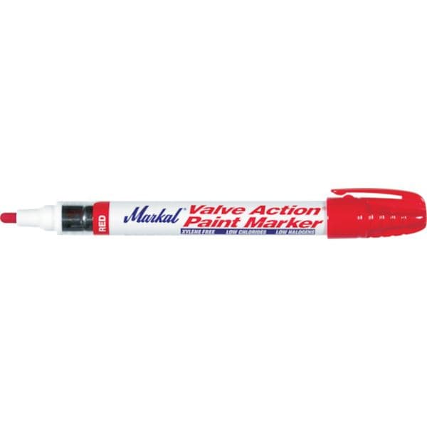 96822 792-6502 LA－CO社 LACO Markal 工業用マーカー 「VALVE ACTION」 赤