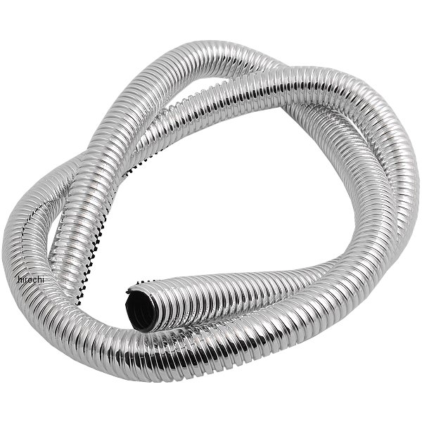 96957 デイトナ コルゲートチューブ 15X1000mm メッキ