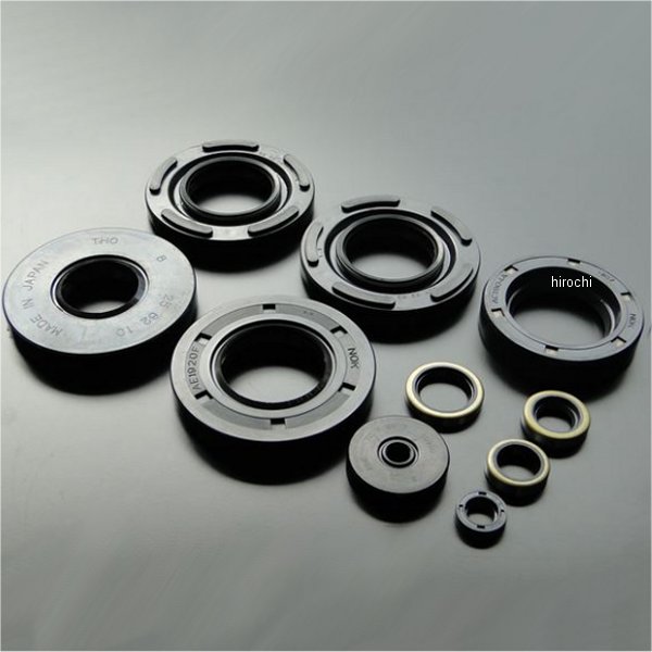 9733 ビーアールシー BRC エンジンオイルシールセット 10点 70年-79年 KH250、KH400、SS250、SS350、SS400