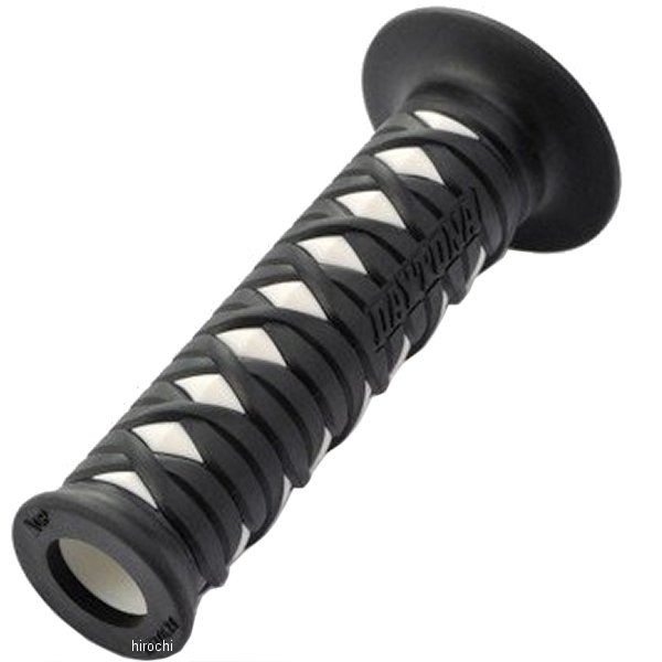 97488 デイトナ GRIPPYGRIP グリップ 貫通 D-KATANA 黒/白