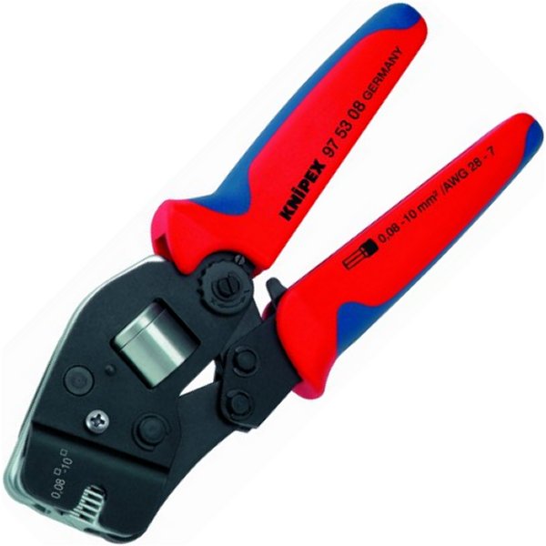 9753-08 クニペックス KNIPEX ワイヤーエンドスリーブ圧着ペンチ