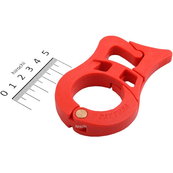 97639 デイトナ フロントブレーキバイスロック 赤