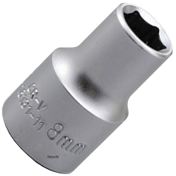 97730 デイトナ 六角ソケット(ショート) 6ポイント 8.0mm