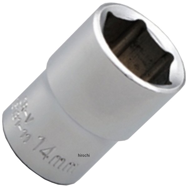 97734 デイトナ 六角ソケット(ショート) 6ポイント 14mm