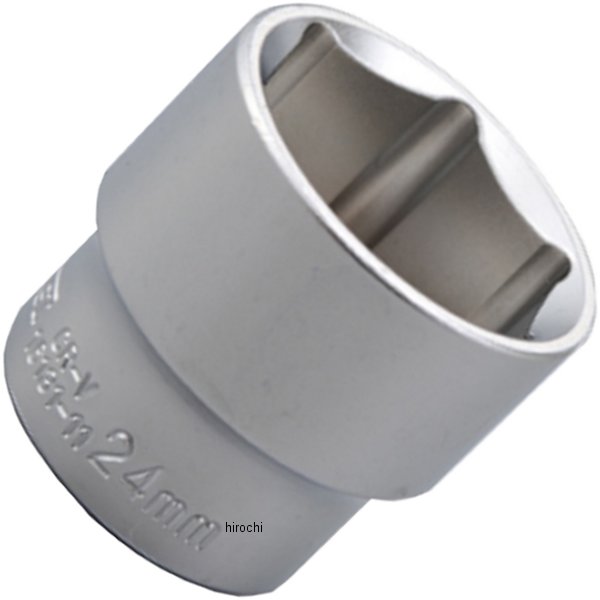 97738 デイトナ 六角ソケット(ショート) 6ポイント 24mm