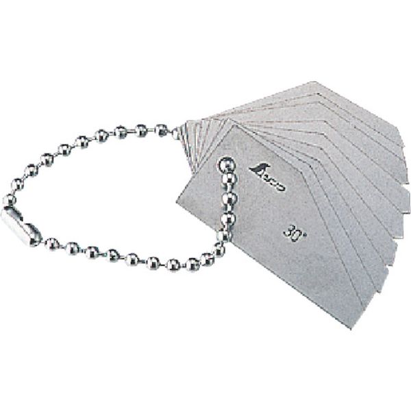 97784 816-4613 シンワ測定(株) シンワ ベベル角度測定ゲージ9枚組