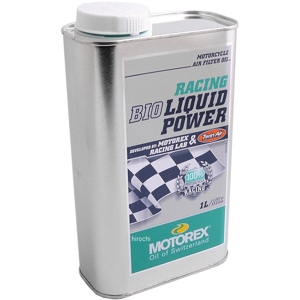 97829 モトレックス MOTOREX エアフィルターオイル(レーシングバイオリキッドパワー) 1L