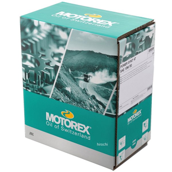 97868 モトレックス MOTOREX エンジンオイル パワーシンセティック 4T 10W50 20L