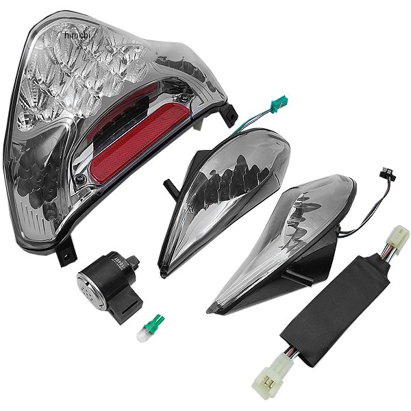 980102 NBS バイクパーツセンター LEDテールウインカー付き アドレスV125、アドレスV125G スモーク 左右セット