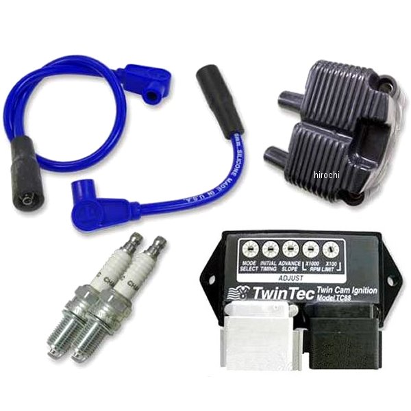 9800-3107 ガッツクローム ツインテックTC88 点火リフレッシュセット 00年-03年 FXD/ST 青