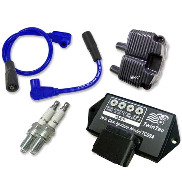 9800-3114 ガッツクローム ツインテックTC88 A点火リフレッシュセット 04年-06年 FXD/ST 青