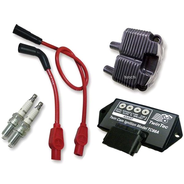 9800-3151 ガッツクローム ツインテックTC88A 点火リフレッシュセット 04年-06年 ツアラー 赤