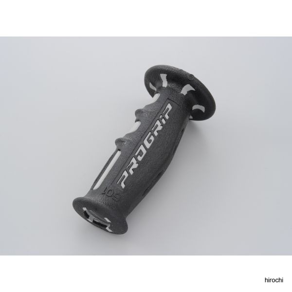 98028 #601 プログリップ PRO-GRIP グリップ 貫通 スーパーバイク グレー/黒