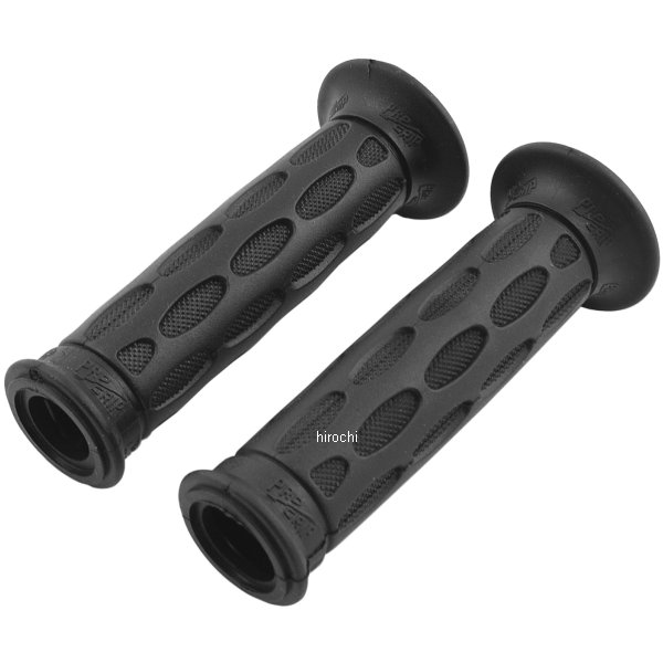 98033 プログリップ PRO-GRIP スタンダードラバー スーパーバイクGRIP（エンド貫通）713 黒