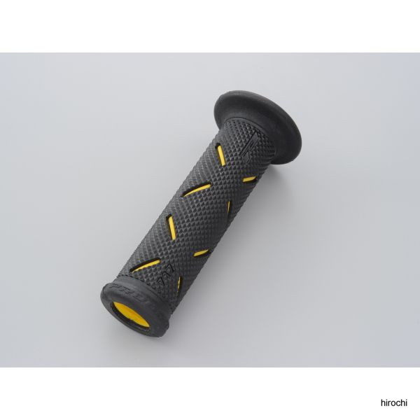 98039 #717 プログリップ PRO-GRIP グリップ 貫通 スーパーバイク 黄/黒